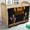 Haikyuu Anime Premium Quilt - Hinata Shoyo And Kageyama Play Volleyball Silhouette Quilt Blanket 21