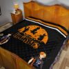 Haikyuu Anime Premium Quilt - Hinata Shoyo And Kageyama Play Volleyball Silhouette Quilt Blanket 19