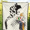 Haikyuu Anime Premium Quilt - Hinata Shoyo Crow Creating Cloak Artwork Quilt Blanket 5