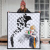 Haikyuu Anime Premium Quilt - Hinata Shoyo Crow Creating Cloak Artwork Quilt Blanket 3