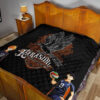 Haikyuu Anime Premium Quilt - Kageyama And Hinata Volleyball Club Raven Shadow Quilt Blanket 19