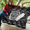 Halloween Premium Quilt | Be The Strange You Wish In The World Dracula Coffin Quilt Blanket 11