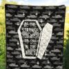 Halloween Premium Quilt | Be The Strange You Wish In The World Dracula Coffin Quilt Blanket 5