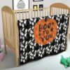 Halloween Premium Quilt | Boo To You Cute Flying Ghost Patterns Quilt Blanket 21