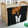 Halloween Premium Quilt | State Of Mind Skeleton Wearing Suit Quilt Blanket 21