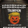 Halloween Premium Quilt | Trumpkin Make US Halloween Great Again Quilt Blanket 7