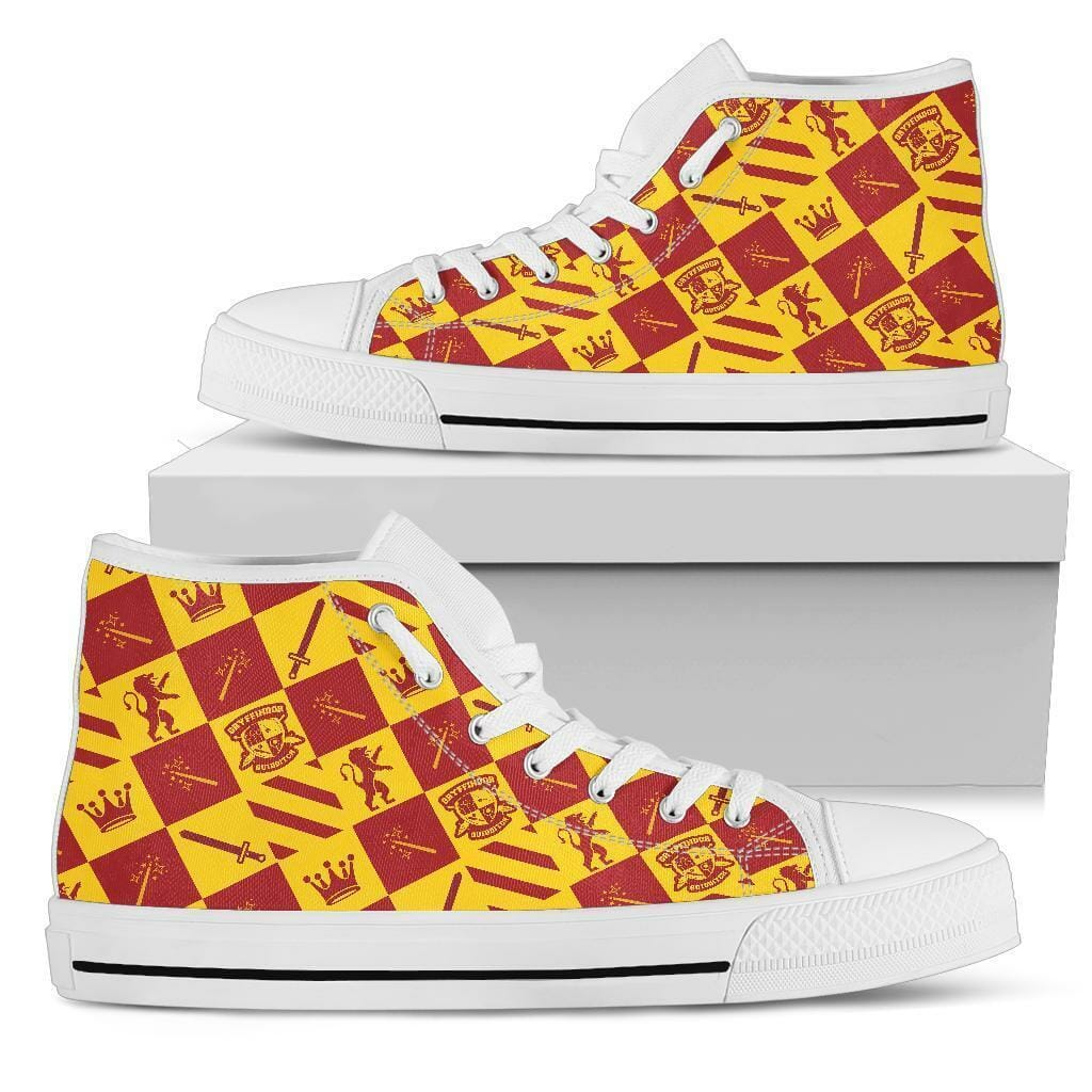 Harry Potter Gryffindor Shoes Custom High Top Sneakers