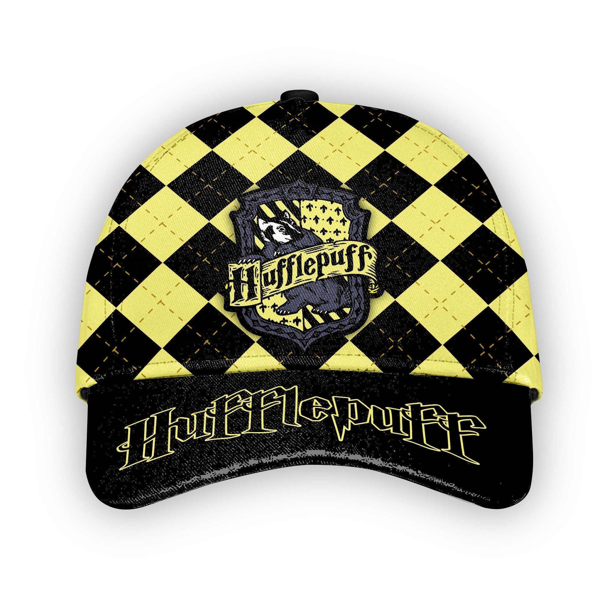 Harry Potter Hufflepuff Custom Cap