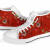 Harry Potter Shoes High Top Red Custom Symbol Sneakers 3