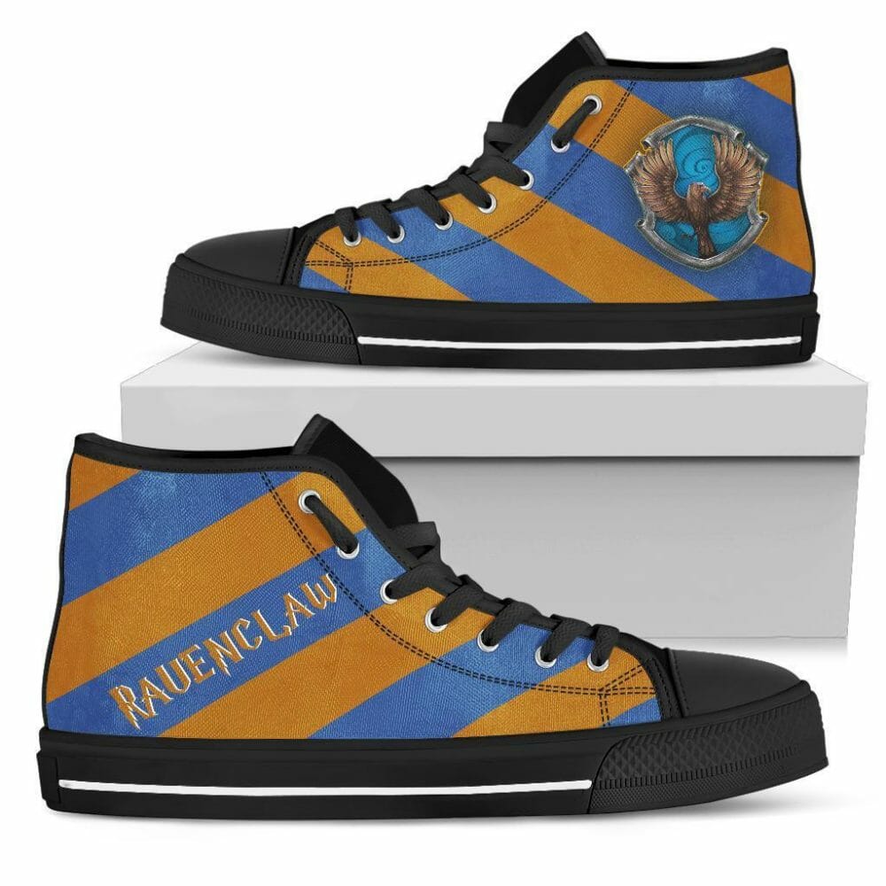 Harry Potter Shoes Ravenclaw House High Top Shoes Movie VM103003