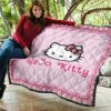 Hello Kitty Premium Quilt Blanket Cartoon Home Decor Custom For Fans 11