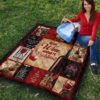 Hello Wine Quilt Blanket Goodbye Problem Funny Wine Lover Gift 9