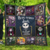 Here Comes Jack Quilt Blanket The Nightmare Before Christmas 1