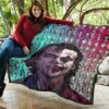 Horror Movie Joker Transformation Cosplay Anime Famous Characters Premium Quilt Blanket 11