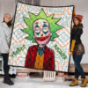 Horror Movie Ricker Rick Cosplay Joker Vintage Funny Premium Quilt Blanket 1