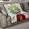 Horror Movie Ricker Rick Cosplay Joker Vintage Funny Premium Quilt Blanket 15