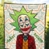 Horror Movie Ricker Rick Cosplay Joker Vintage Funny Premium Quilt Blanket 5