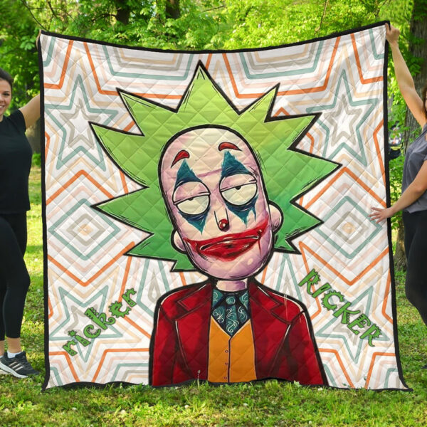 Horror Movie Ricker Rick Cosplay Joker Vintage Funny Premium Quilt Blanket