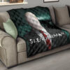 Horror Movie Slenderman Suit Underground Premium Quilt Blanket 15