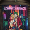 Horror Movie Teenager Joker And Harley Quinn Modern City Premium Quilt Blanket 7