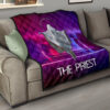 Horror Movie The Priest Ghost Against Jesus Premium Quilt Blanket 15