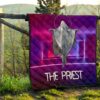 Horror Movie The Priest Ghost Against Jesus Premium Quilt Blanket 13