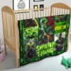 Hulk Swamp Thing Premium Quilt Blanket Movie Home Decor Custom For Fans 21