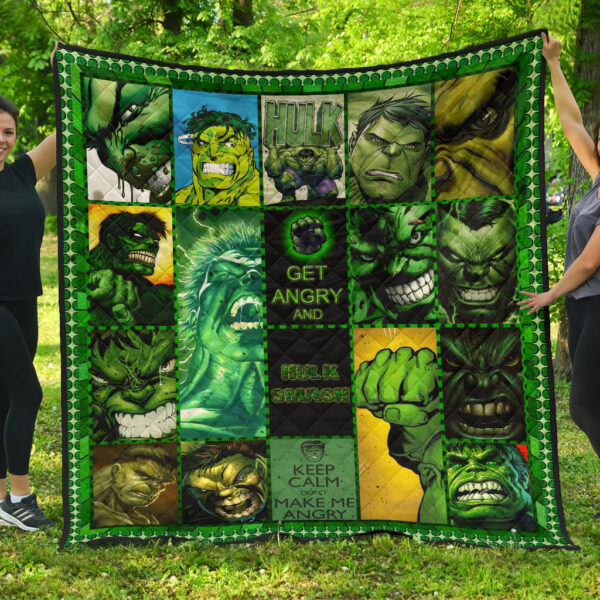 Hulk Swamp Thing Premium Quilt Blanket Movie Home Decor Custom For Fans