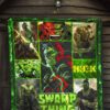 Hulk Swamp Thing Premium Quilt Blanket Movie Home Decor Custom For Fans 7