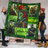 Hulk Swamp Thing Premium Quilt Blanket Movie Home Decor Custom For Fans 1