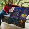 I Am A Child Of Sun And Moon Quilt Blanket Gift Idea 7