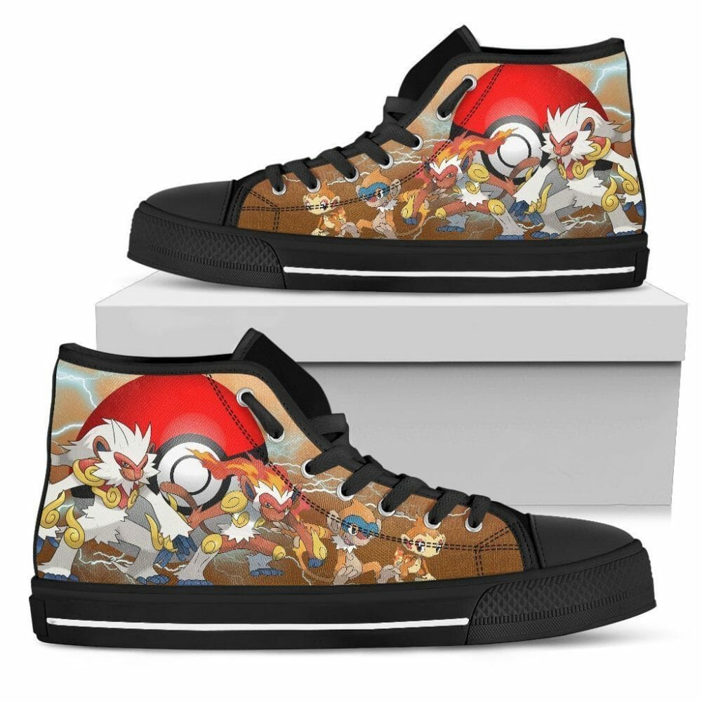 Infernape Sneakers High Top Shoes