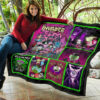 Invader Zim Quilt Blanket Funny Gift Idea 11