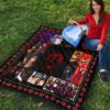 Itachi Uchiha Akatsuki Naruto Premium Quilt Blanket Anime Home Decor Custom For Fans 9