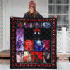 Itachi Vs Sasuke Uchiha Premium Quilt Blanket Anime Home Decor Custom For Fans 3