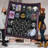 Jack And Sally The Nightmare Before Christmas Premium Quilt Blanket Cartoon Home Decor Custom For Fans 1