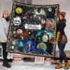 Jack And Sally The Nightmare Before Christmas Premium Quilt Blanket Cartoon Home Decor Custom For Fans 1