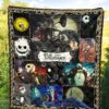 Jack And Sally The Nightmare Before Christmas Premium Quilt Blanket Cartoon Home Decor Custom For Fans 5