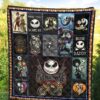 Jack And Sally The Nightmare Before Christmas Premium Quilt Blanket Cartoon Home Decor Custom For Fans 5