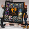 Jack & Sally Quilt Blanket Nightmare Before Christmas Fan Gift 1