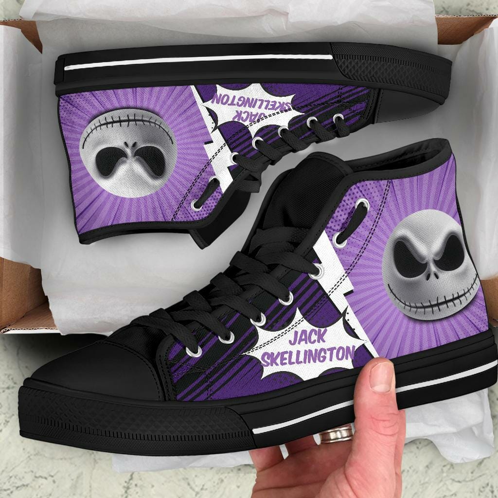 Jack skellington clearance high top sneakers