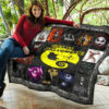 Jack Skellington The Nightmare Before Christmas Premium Quilt Blanket Cartoon Home Decor Custom For Fans 11