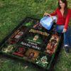 Jagermeister Is Our Wine Quilt Blanket Funny Gift Idea 9