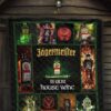 Jagermeister Is Our Wine Quilt Blanket Funny Gift Idea 7