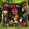 Jameson Irish Quilt Blanket All I Need Is Whisky Gift Idea 1