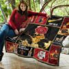 Jim Beam Quilt Blanket All I Need Is Whisky Gift Idea 11