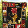 Jim Beam Quilt Blanket All I Need Is Whisky Gift Idea 5