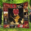 Jim Beam Quilt Blanket All I Need Is Whisky Gift Idea 1