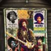 Jimi Hendrix Premium Quilt Blanket Singer Home Decor Custom For Fans 7