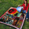 Jimi Hendrix Premium Quilt Blanket Singer Home Decor Custom For Fans 9